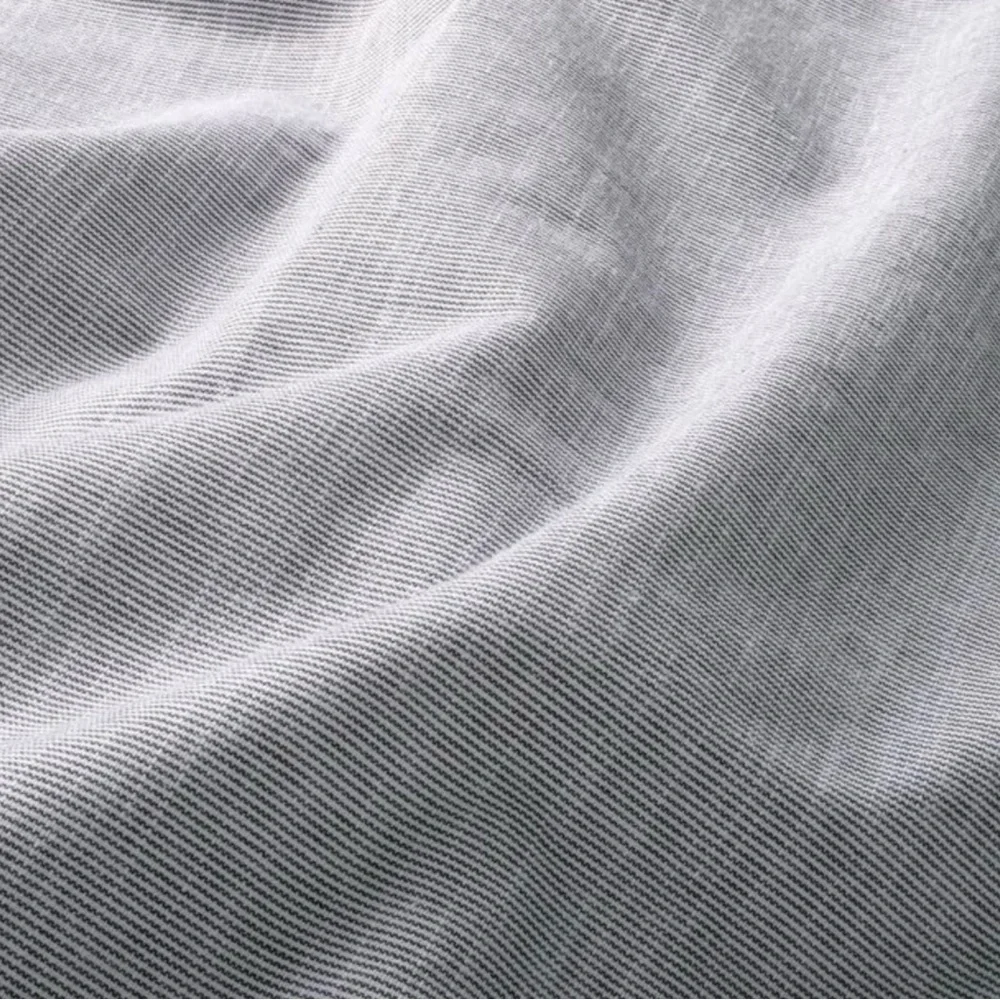 Hearth & Hand Magnolia QUEEN FULL Gray Grey Microstripe Comforter & Sham Set NEW